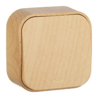 Переключатель простой цвета дерево, Quteo, Legrand (IEK) 7822641