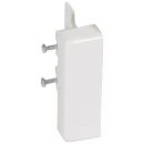 Заглушка торцевая для мини-плинтуса DLPlus 40x12,5 белая