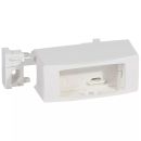 Коробка накладного монтажа Oteo 1 пост вдоль мини-плинтуса DLPlus 20/32x12,5 белая