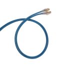 Шнур коммутационный HD RJ 45 - категория 6 - F/UTP - LSZH - экранированный - 3 м - голубой Шнур коммутационный HD RJ 45 - категория 6 - F/UTP - LSZH - экранированный - 3 м - голубой