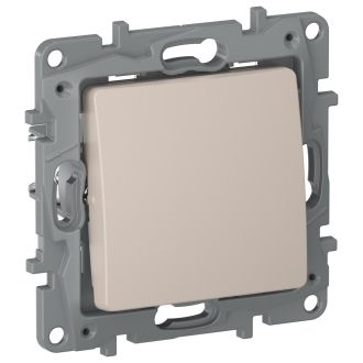 Выключатель (кнопка) песочный, Etika Plus, Legrand (IEK) 6711141