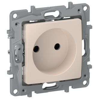 Розетка без заземления песочная, Etika, Legrand (IEK) 6711201