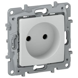 Розетка без заземления цвета галька, Etika, Legrand (IEK) 6716201