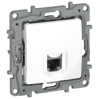 Розетка интернет RJ-45 кат. 6 белая, Etika, Legrand (IEK) 6722531