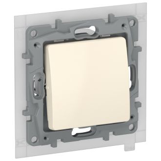Переключатель одноклавишный IP44 - Legrand Etika - 10А 250В безвинтовые зажимы - слоновая кость, Legrand (IEK) 6723071