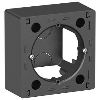 Коробка накладной монтаж 1м универсальный, Etika, цвет антрацит, Legrand (IEK) 6725871