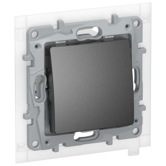 Выключатель-переключатель влагозащищенный IP 44 цвета антрацит, Etika Plus, Legrand (IEK) 6726071
