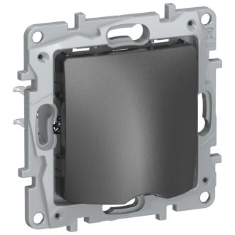 Вывод кабеля IP21 - Legrand Etika - антрацит, Legrand (IEK) 6726291