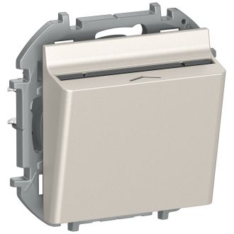 Выключатель карточный 10А, Inspiria, цвет шампань, Legrand (IEK) 6730081
