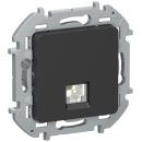 Розетка RJ 11 чёрный матовый, Inspiria, Legrand (IEK) 6731091