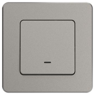 Выключатель дымчатый, Inspiria, Legrand (IEK) 6736071