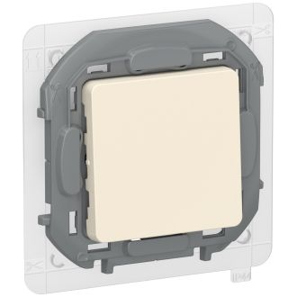 Переключатель  пылевлагозащитный IP44 слоновая кость, Inspiria, Legrand (IEK) 6736711