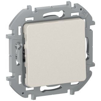 Переключатель кнопочный  цвета шампань, Inspiria, Legrand (IEK) 6736981
