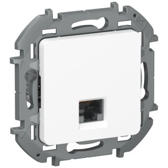 Розетка RJ-45 - категория 6 - UTP - Inspiria - белый, Legrand (IEK) 6738301