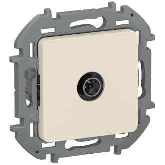 Розетка  TV - проходная слоновая кость, Inspiria, Legrand (IEK) 6738611