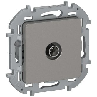 Розетка TV-проходная, дымчатый Inspiria, Legrand (IEK) 6738671