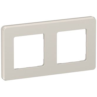 Рамка  2 поста шампань, Inspiria, Legrand (IEK) 6739481