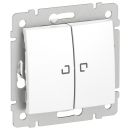 Переключатель 2кл с подсветкой 6/2L 10АХ б/к, Valena, цвет белый, Legrand (IEK) 6942121 Переключатель 2кл с подсветкой 6/2L 10АХ б/к, Valena, цвет белый, Legrand (IEK) 6942121