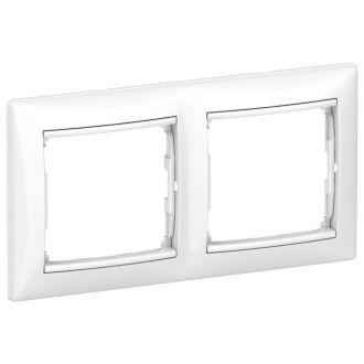  Рамка 2 поста  белый, Legrand (IEK) 6942411