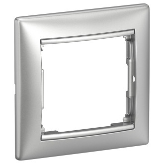 Рамка цвета алюминий, Valena, Legrand (IEK) 6943301