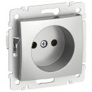 Розетка без заземления - Legrand Valena - без шторок 16А 250В винтовые зажимы - алюминий, Legrand (IEK) 6943411 Розетка без заземления - Legrand Valena - без шторок 16А 250В винтовые зажимы - алюминий, Legrand (IEK) 6943411