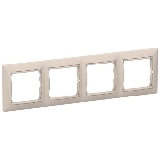 Рамка 4 поста песочный, Valena, Legrand (IEK) 6944671