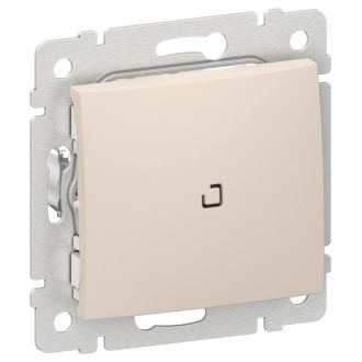 Переключатель с подсветкой песочный,  DIY Valena, Legrand (IEK) 6945001
