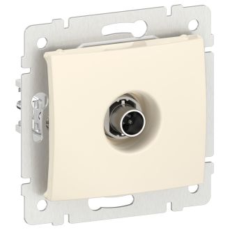 Розетка TV проходная 14 дБ слоновая кость, Valena, Legrand (IEK) 6956251