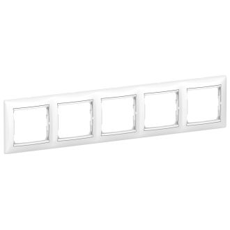 Рамка 5 постов белый, Valena, Legrand (IEK) 6967441