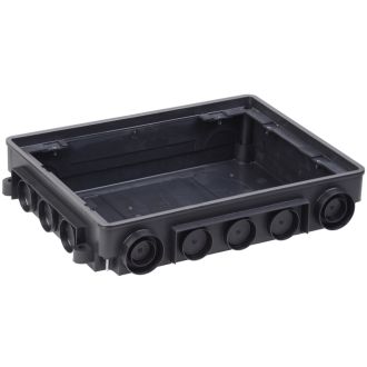 PRIMER Коробка напольная под лючок ONFLOOR 12, IEK KNU-12-PA-9011