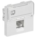 PRIMER РКИ-20-00-П-6 Розетка компьютерная RJ45 UTP кат.6 (2 модуля) белая, IEK PR-KK40D-RI-0-2-1C06U-K01 PRIMER РКИ-20-00-П-6 Розетка компьютерная RJ45 UTP кат.6 (2 модуля) белая, IEK PR-KK40D-RI-0-2-1C06U-K01