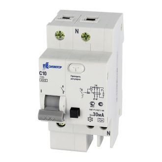 АВДТ-063 1P+N 32А Idn-30mA тип А КОНТАКТОР