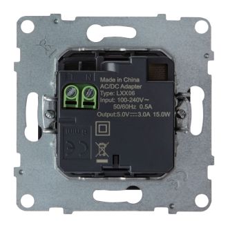 Зарядное устройство 2 × USB-C антрацит, Suno