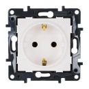 Legrand STRUCTURA Розетка 1-местная с заземлением без защитных шторок 16А белый Legrand STRUCTURA Розетка 1-местная с заземлением без защитных шторок 16А белый