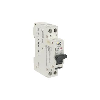 ARMAT Автоматический выключатель дифференциального тока B06S 1P+NP B32 30мА тип AC (18мм)