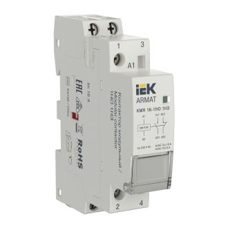 ARMAT Контактор модульный KMR 16А 230В AC 1НО 1НЗ