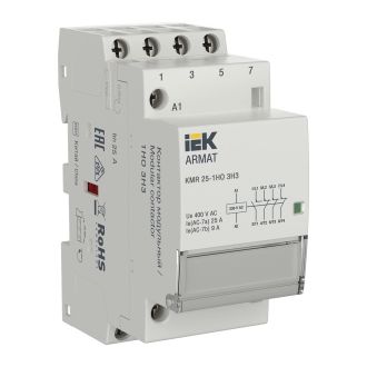 ARMAT Контактор модульный KMR 25А 230В AC 1НО 3НЗ