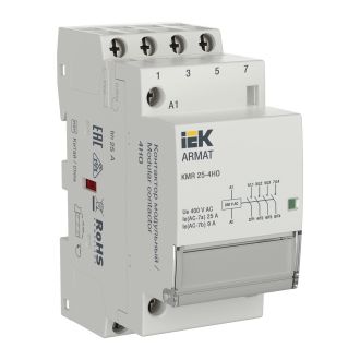 ARMAT Контактор модульный KMR 25А 230В AC 4НО