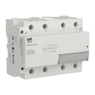 ARMAT Контактор модульный KMR 100А 24В AC/DC 2НО 2НЗ