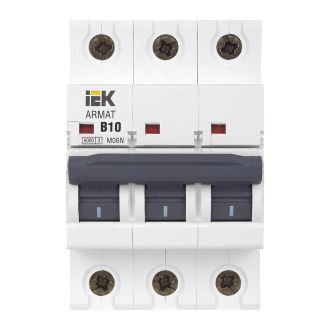 ARMAT Автоматический выключатель M06N 3P B 10А