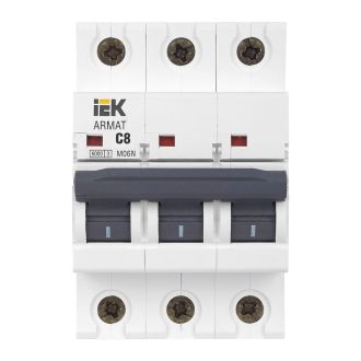 ARMAT Автоматический выключатель M06N 3P C 8А
