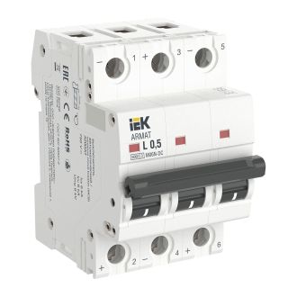 ARMAT Автоматический выключатель M06N-DC 3P L 0,5А