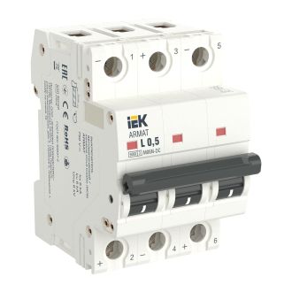 ARMAT Автоматический выключатель M06N-DC 3P Z 6А