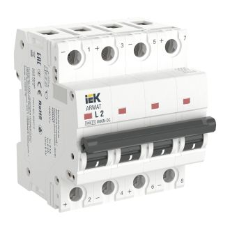 ARMAT Автоматический выключатель M06N-DC 4P L 2А