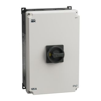 ARMAT Выключатель-разъединитель SDM 3P 125А в пластиковом боксе IP67