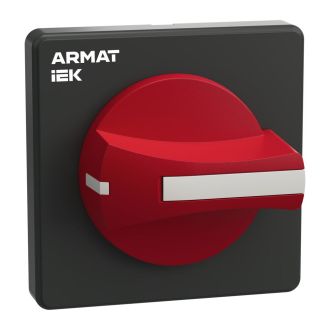 ARMAT Рукоятка поворотная для SDM 72х72мм красная