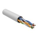 Кабель витая пара U/UTP кат.5E 24AWG 4 пары LSZH INDOOR белый GENERICA, бухта 305 м Кабель витая пара U/UTP кат.5E 24AWG 4 пары LSZH INDOOR белый GENERICA, бухта 305 м