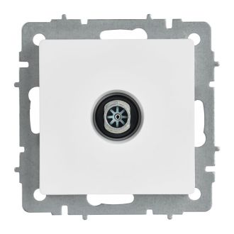 BRITE Розетка TV оконечная арктический белый