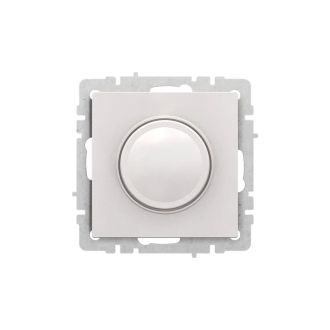 BRITE Светорегулятор поворотно-нажимной 600Вт жемчуг