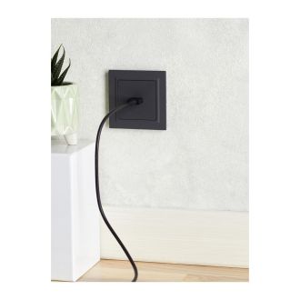 BRITE Розетка HDMI графит